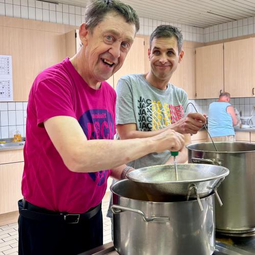 Samen koken in de keuken