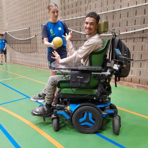 Balspel in de sporthal